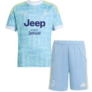 Koszulka piłkarska Juventus Koszulka Wyjazdowej dziecięce 2025-26 +Krótkie Spodenk