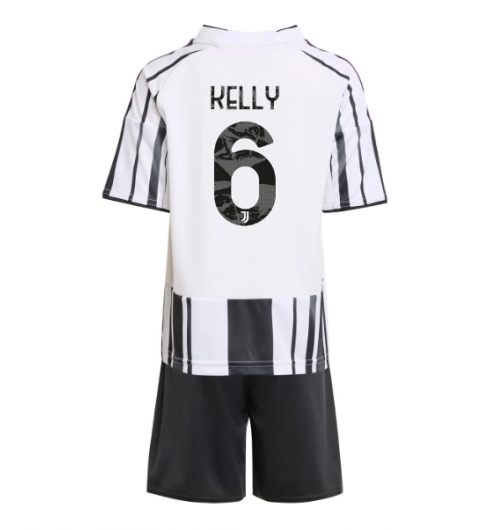 Koszulka piłkarska Juventus Lloyd Kelly #6 Koszulka Podstawowej dziecięce 2025-26 +Krótkie Spodenk Koszulka piłkarska Juventus Lloyd Kelly #6 Koszulka Podstawowej dziecięce 2025-26 +Krótkie Spodenk