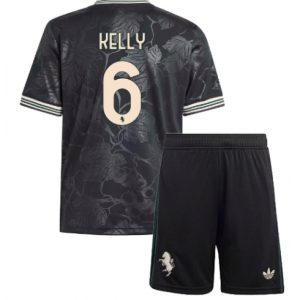 Koszulka piłkarska Juventus Lloyd Kelly #6 Koszulka Trzeciej dziecięce 2025-26 +Krótkie Spodenk