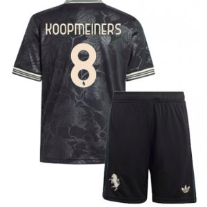 Koszulka piłkarska Juventus Teun Koopmeiners #8 Koszulka Trzeciej dziecięce 2025-26 +Krótkie Spodenk