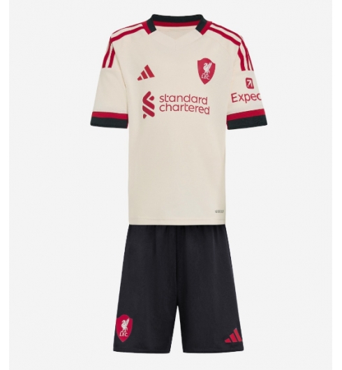 Koszulka piłkarska Liverpool Alexander Isak #9 Koszulka Wyjazdowej dziecięce 2025-26 +Krótkie Spodenk 2 Koszulka piłkarska Liverpool Alexander Isak #9 Koszulka Wyjazdowej dziecięce 2025-26 +Krótkie Spodenk