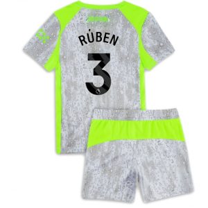 Koszulka piłkarska Manchester City Ruben Dias #3 Koszulka Trzeciej dziecięce 2025-26 +Krótkie Spodenk Koszulka piłkarska Manchester City Ruben Dias #3 Koszulka Trzeciej dziecięce 2025-26 +Krótkie Spodenk