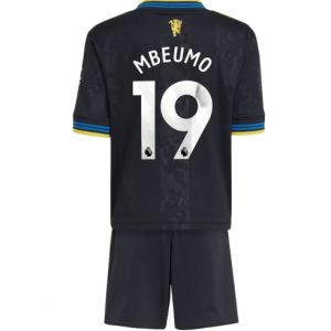 Koszulka piłkarska Manchester United Bryan Mbeumo #19 Koszulka Trzeciej dziecięce 2025-26 +Krótkie Spodenk Koszulka piłkarska Manchester United Bryan Mbeumo #19 Koszulka Trzeciej dziecięce 2025-26 +Krótkie Spodenk