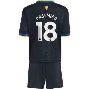 Koszulka piłkarska Manchester United Casemiro #18 Koszulka Trzeciej dziecięce 2025-26 +Krótkie Spodenk 16 Koszulka piłkarska Manchester United Casemiro #18 Koszulka Trzeciej dziecięce 2025-26 +Krótkie Spodenk