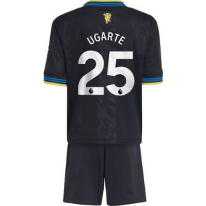 Koszulka piłkarska Manchester United Manuel Ugarte #25 Koszulka Trzeciej dziecięce 2025-26 +Krótkie Spodenk Koszulka piłkarska Manchester United Manuel Ugarte #25 Koszulka Trzeciej dziecięce 2025-26 +Krótkie Spodenk