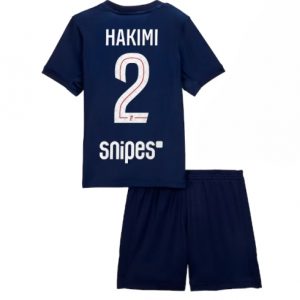 Koszulka piłkarska Paris Saint-Germain Achraf Hakimi #2 Koszulka Podstawowej dziecięce 2025-26 +Krótkie Spodenk