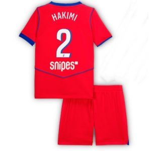 Koszulka piłkarska Paris Saint-Germain Achraf Hakimi #2 Koszulka Trzeciej dziecięce 2025-26 +Krótkie Spodenk