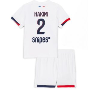 Koszulka piłkarska Paris Saint-Germain Achraf Hakimi #2 Koszulka Wyjazdowej dziecięce 2025-26 +Krótkie Spodenk