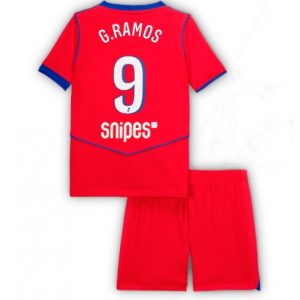Koszulka piłkarska Paris Saint-Germain Goncalo Ramos #9 Koszulka Trzeciej dziecięce 2025-26 +Krótkie Spodenk