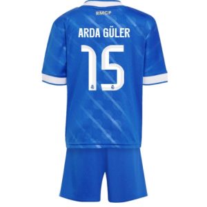 Koszulka piłkarska Real Madrid Arda Guler #15 Koszulka Trzeciej dziecięce 2025-26 +Krótkie Spodenk