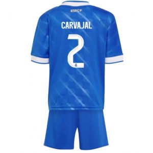 Koszulka piłkarska Real Madrid Daniel Carvajal #2 Koszulka Trzeciej dziecięce 2025-26 +Krótkie Spodenk