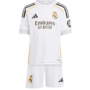 Koszulka piłkarska Real Madrid Koszulka Podstawowej dziecięce 2025-26 +Krótkie Spodenk Koszulka piłkarska Real Madrid Koszulka Podstawowej dziecięce 2025-26 +Krótkie Spodenk