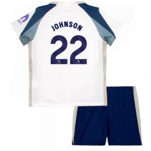 Koszulka piłkarska Tottenham Hotspur Brennan Johnson #22 Koszulka Podstawowej dziecięce 2025-26 +Krótkie Spodenk