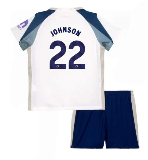 Koszulka piłkarska Tottenham Hotspur Brennan Johnson #22 Koszulka Podstawowej dziecięce 2025-26 +Krótkie Spodenk Koszulka piłkarska Tottenham Hotspur Brennan Johnson #22 Koszulka Podstawowej dziecięce 2025-26 +Krótkie Spodenk
