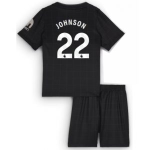 Koszulka piłkarska Tottenham Hotspur Brennan Johnson #22 Koszulka Wyjazdowej dziecięce 2025-26 +Krótkie Spodenk