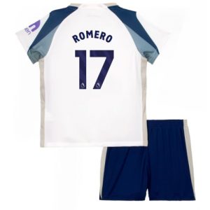 Koszulka piłkarska Tottenham Hotspur Cristian Romero #17 Koszulka Podstawowej dziecięce 2025-26 +Krótkie Spodenk