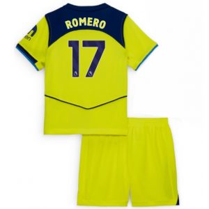 Koszulka piłkarska Tottenham Hotspur Cristian Romero #17 Koszulka Trzeciej dziecięce 2025-26 +Krótkie Spodenk