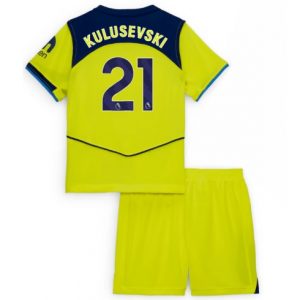 Koszulka piłkarska Tottenham Hotspur Dejan Kulusevski #21 Koszulka Trzeciej dziecięce 2025-26 +Krótkie Spodenk