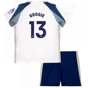 Koszulka piłkarska Tottenham Hotspur Destiny Udogie #13 Koszulka Podstawowej dziecięce 2025-26 +Krótkie Spodenk