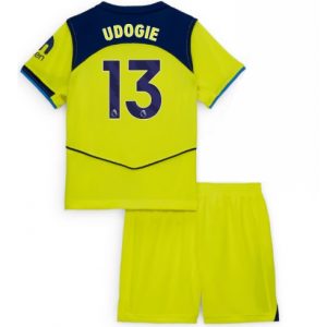 Koszulka piłkarska Tottenham Hotspur Destiny Udogie #13 Koszulka Trzeciej dziecięce 2025-26 +Krótkie Spodenk