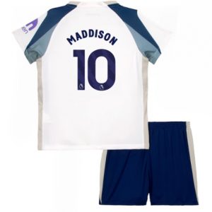 Koszulka piłkarska Tottenham Hotspur James Maddison #10 Koszulka Podstawowej dziecięce 2025-26 +Krótkie Spodenk