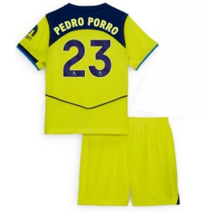 Koszulka piłkarska Tottenham Hotspur Pedro Porro #23 Koszulka Trzeciej dziecięce 2025-26 +Krótkie Spodenk