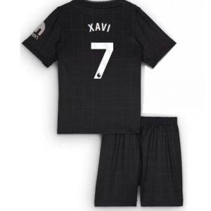 Koszulka piłkarska Tottenham Hotspur Xavi Simons #7 Koszulka Wyjazdowej dziecięce 2025-26 +Krótkie Spodenk