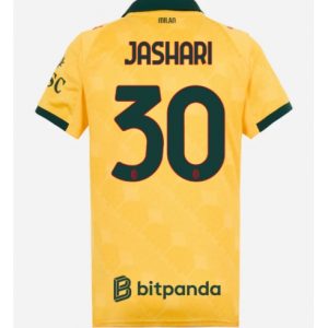 Koszulka piłkarska AC Milan Ardon Jashari #30 Koszulka Trzeciej damskie 2025-26 Krótki Rękaw Koszulka piłkarska AC Milan Ardon Jashari #30 Koszulka Trzeciej damskie 2025-26 Krótki Rękaw