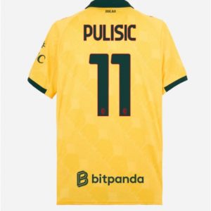 Koszulka piłkarska AC Milan Christian Pulisic #11 Koszulka Trzeciej 2025-26 Krótki Rękaw