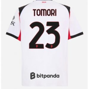 Koszulka piłkarska AC Milan Fikayo Tomori #23 Koszulka Wyjazdowej 2025-26 Krótki Rękaw