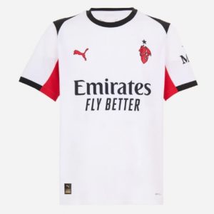 Koszulka piłkarska AC Milan Koszulka Wyjazdowej 2025-26 Krótki Rękaw