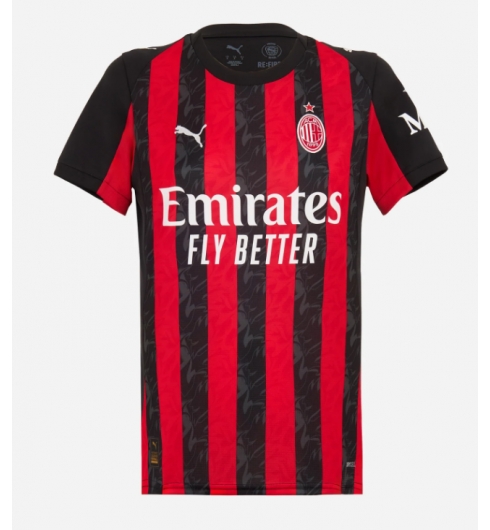 Koszulka piłkarska AC Milan Luka Modric #14 Koszulka Podstawowej damskie 2025-26 Krótki Rękaw 2 Koszulka piłkarska AC Milan Luka Modric #14 Koszulka Podstawowej damskie 2025-26 Krótki Rękaw