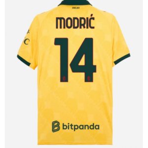 Koszulka piłkarska AC Milan Luka Modric #14 Koszulka Trzeciej 2025-26 Krótki Rękaw