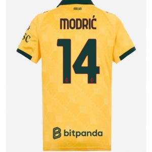 Koszulka piłkarska AC Milan Luka Modric #14 Koszulka Trzeciej damskie 2025-26 Krótki Rękaw Koszulka piłkarska AC Milan Luka Modric #14 Koszulka Trzeciej damskie 2025-26 Krótki Rękaw