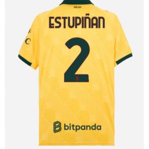 Koszulka piłkarska AC Milan Pervis Estupinan #2 Koszulka Trzeciej 2025-26 Krótki Rękaw