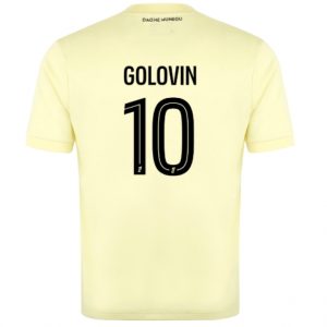 Koszulka piłkarska AS Monaco Aleksandr Golovin #10 Koszulka Trzeciej 2025-26 Krótki Rękaw Koszulka piłkarska AS Monaco Aleksandr Golovin #10 Koszulka Trzeciej 2025-26 Krótki Rękaw