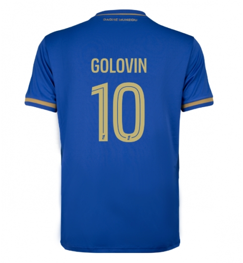 Koszulka piłkarska AS Monaco Aleksandr Golovin #10 Koszulka Wyjazdowej 2025-26 Krótki Rękaw Koszulka piłkarska AS Monaco Aleksandr Golovin #10 Koszulka Wyjazdowej 2025-26 Krótki Rękaw