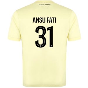 Koszulka piłkarska AS Monaco Ansu Fati #31 Koszulka Trzeciej 2025-26 Krótki Rękaw Koszulka piłkarska AS Monaco Ansu Fati #31 Koszulka Trzeciej 2025-26 Krótki Rękaw
