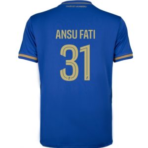 Koszulka piłkarska AS Monaco Ansu Fati #31 Koszulka Wyjazdowej 2025-26 Krótki Rękaw Koszulka piłkarska AS Monaco Ansu Fati #31 Koszulka Wyjazdowej 2025-26 Krótki Rękaw