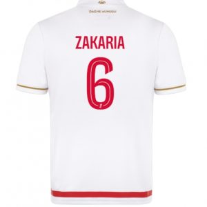 Koszulka piłkarska AS Monaco Denis Zakaria #6 Koszulka Podstawowej 2025-26 Krótki Rękaw Koszulka piłkarska AS Monaco Denis Zakaria #6 Koszulka Podstawowej 2025-26 Krótki Rękaw
