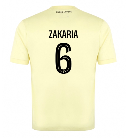 Koszulka piłkarska AS Monaco Denis Zakaria #6 Koszulka Trzeciej 2025-26 Krótki Rękaw Koszulka piłkarska AS Monaco Denis Zakaria #6 Koszulka Trzeciej 2025-26 Krótki Rękaw