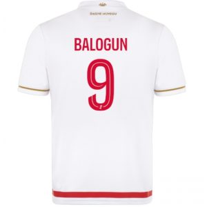 Koszulka piłkarska AS Monaco Folarin Balogun #9 Koszulka Podstawowej 2025-26 Krótki Rękaw Koszulka piłkarska AS Monaco Folarin Balogun #9 Koszulka Podstawowej 2025-26 Krótki Rękaw