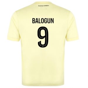 Koszulka piłkarska AS Monaco Folarin Balogun #9 Koszulka Trzeciej 2025-26 Krótki Rękaw Koszulka piłkarska AS Monaco Folarin Balogun #9 Koszulka Trzeciej 2025-26 Krótki Rękaw