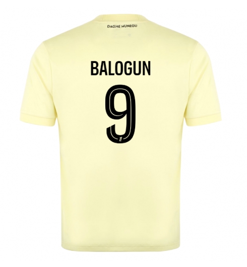 Koszulka piłkarska AS Monaco Folarin Balogun #9 Koszulka Trzeciej 2025-26 Krótki Rękaw Koszulka piłkarska AS Monaco Folarin Balogun #9 Koszulka Trzeciej 2025-26 Krótki Rękaw
