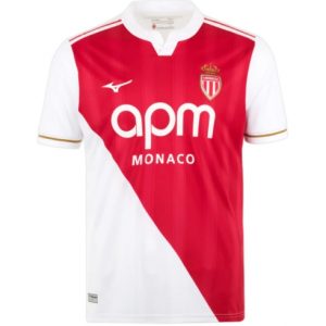 Koszulka piłkarska AS Monaco Koszulka Podstawowej 2025-26 Krótki Rękaw Koszulka piłkarska AS Monaco Koszulka Podstawowej 2025-26 Krótki Rękaw
