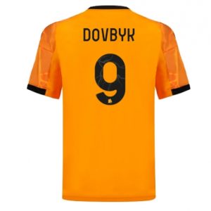 Koszulka piłkarska AS Roma Artem Dovbyk #9 Koszulka Wyjazdowej 2025-26 Krótki Rękaw Koszulka piłkarska AS Roma Artem Dovbyk #9 Koszulka Wyjazdowej 2025-26 Krótki Rękaw
