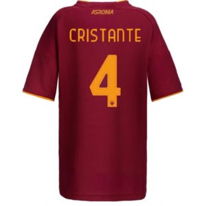 Koszulka piłkarska AS Roma Bryan Cristante #4 Koszulka Podstawowej damskie 2025-26 Krótki Rękaw