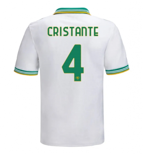 Koszulka piłkarska AS Roma Bryan Cristante #4 Koszulka Trzeciej 2025-26 Krótki Rękaw Koszulka piłkarska AS Roma Bryan Cristante #4 Koszulka Trzeciej 2025-26 Krótki Rękaw