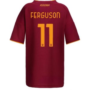 Koszulka piłkarska AS Roma Evan Ferguson #11 Koszulka Podstawowej damskie 2025-26 Krótki Rękaw