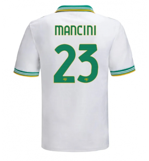 Koszulka piłkarska AS Roma Gianluca Mancini #23 Koszulka Trzeciej 2025-26 Krótki Rękaw Koszulka piłkarska AS Roma Gianluca Mancini #23 Koszulka Trzeciej 2025-26 Krótki Rękaw